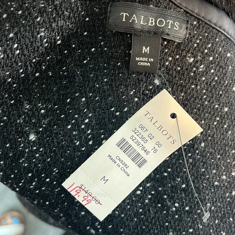 Talbots faux fur
